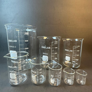 Cốc thủy tinh Onelab chia vạch kích thước 10 Lít - YTHN
