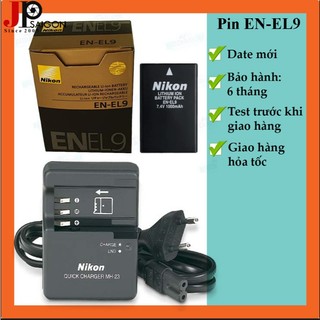 BỘ 1 PIN VÀ 1 SẠC CHO NIKON EN-EL9
