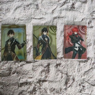 Card metal, wafer genshin impact vol 1 official có sẵn