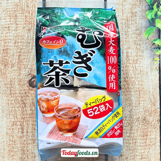 Trà lúa mạch túi lọc seikatsuha 416g | hàng nhật bản, 0 caffeine, 0 calories