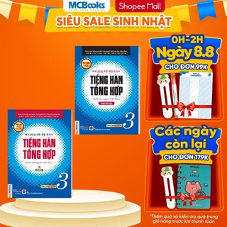Sách - Combo Tiếng Hàn Tổng Hợp Dành Cho Người Việt Nam - Trung cấp 3