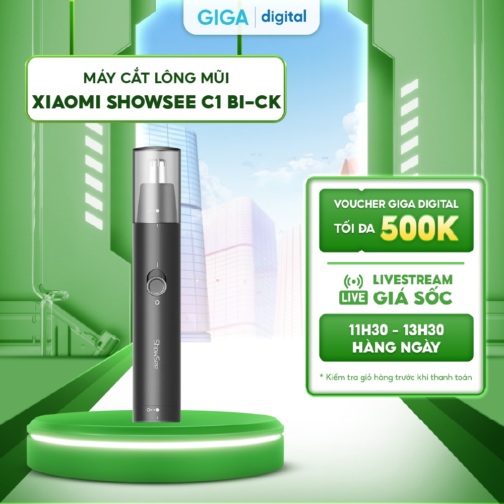  Máy cắt lông mũi Xiaomi ShowSee c1 BI-CK - Tặng sẵn pin 