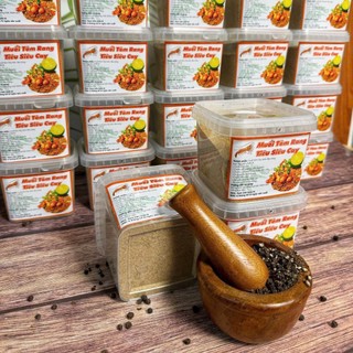 🌋muối tôm rang tiêu siêu cay hộp 260gram - ngon cực kỳ