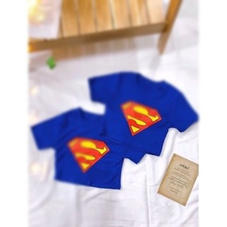 🏵️☘️ Áo croptop in  siêu nhân, chất thun borip dày dặn ☘️