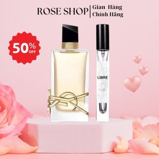 Nước Hoa Nữ chính hãng LIBRE ROSE PERFUME nồng độ chiết 10ml Sang Trọng, Gợi Cảm, Nữ tính
