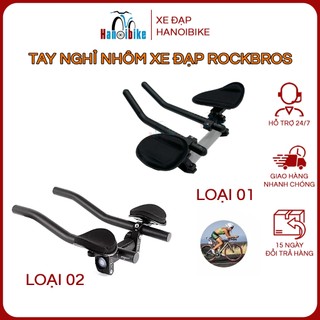 Tay nghỉ nhôm gắn ghi đông DRCKHROS cho xe đạp thể thao