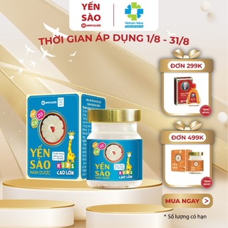 Yến Sào Kids cao lớn cho bé - 1 Hũ 70ml / 25% tổ yến - Yến sào Nam Dược, Khánh Hòa