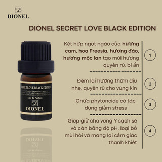 Nước Hoa Vùng Kín Dionel Secret Love 5ml