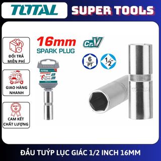 Đồ nghề total đầu tuýp lục giác 1/2 inch 16mm thsps12166