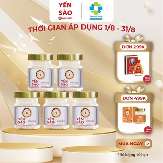  Tổ Yến chưng sẵn - không đường ăn kiêng - Hũ 70ml / 30% tổ yến - Yến sào Nam Dược - Khánh Hoà