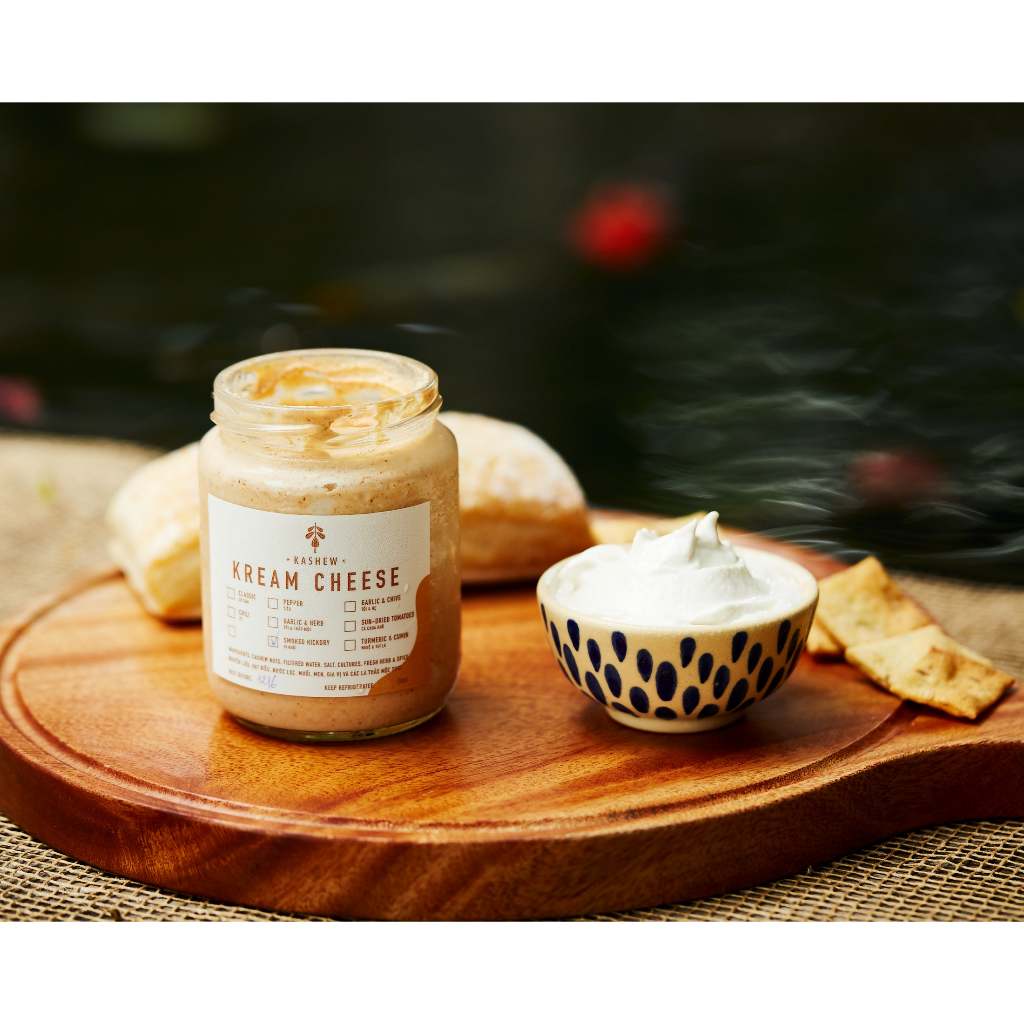 Phô mai kem Kashew vị Khói/ Kashew Kream Cheese Smoked Hickory