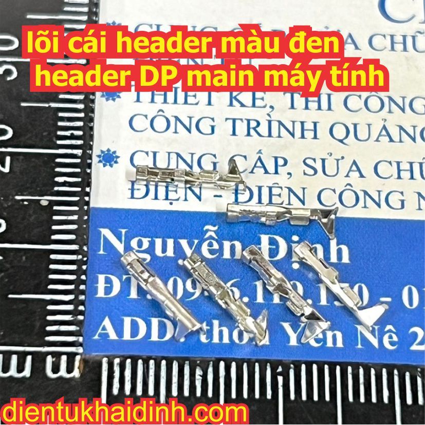 gói 100 lõi cái header màu đen header DP, header main máy tính kde2900