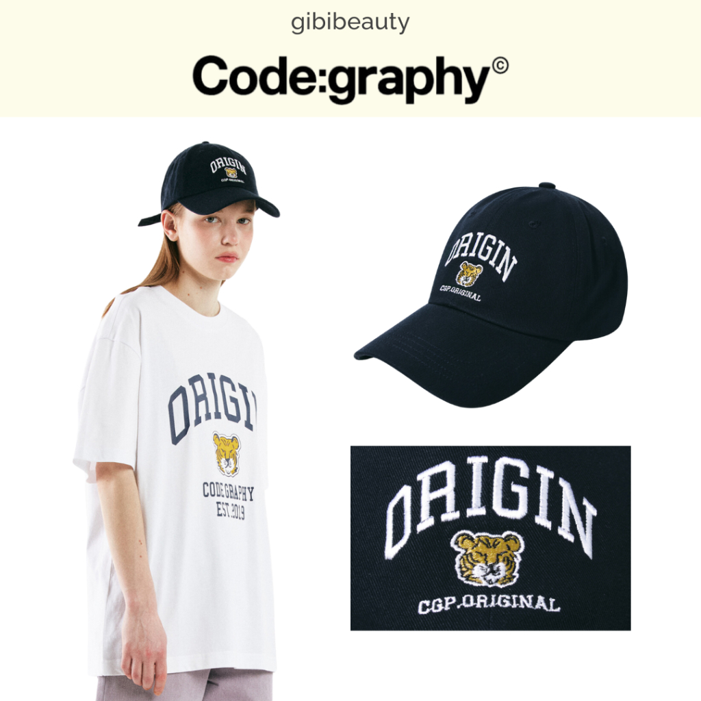 Nón CODE GRAPHY CGP Origin Tiger Logo Ball Cap