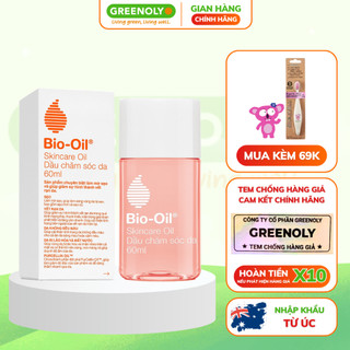Dầu chăm sóc da giúp cải thiện rạn da, mờ sẹo và đều màu da Bio Oil Skincare Oil Chai 60ml
