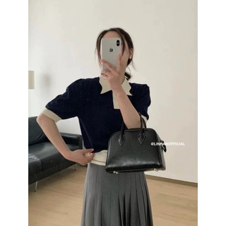 /𝙇𝙞𝙣𝙝𝙖𝙣𝙤𝙛𝙛𝙞𝙘𝙞𝙖𝙡/ ÁO LEN CỔ PHA STYLEKOREAN 066 🇰🇷