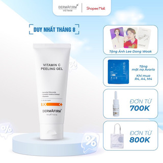 Tẩy da chết Dermafirm - Vitamin C Peeling Gel (100ml) tẩy da chết vật lý