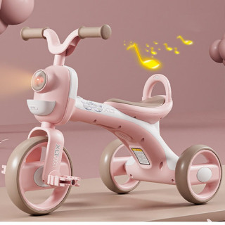 Xe đạp 3 bánh cho bé - Xe đạp ba bánh trẻ em có đèn nhạc cao cấp XLT BABYFUTURE.