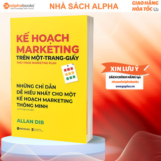 Sách Kế Hoạch Marketing Trên Một Trang Giấy - The 1-Page Marketing Plan