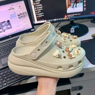  Dép Cross Crush Đúc Nguyên Khối tăng chiều cao tặng kèm 1 bộ hình gắn - Cross Crush 