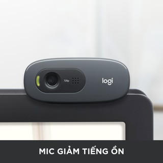 Webcam Logitech C270 HD - Hàng Chính Hãng