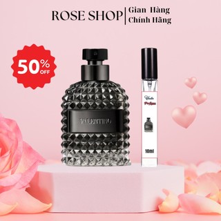 Nước hoa nam Va.lentino Uomo Intense Rose Perfume chính hãng phong cách Quyến rũ, Thu hút dung tích 10ml