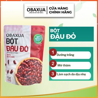 Bột đậu đỏ [ 500g, 1kg ] nguyên chất 100% Organic - Tắm trắng da, dưỡng ẩm, mờ thâm, tẩy TBC