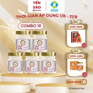  Tổ Yến chưng sẵn - không đường ăn kiêng - Hũ 70ml / 30% tổ yến - Yến sào Nam Dược - Khánh Hoà