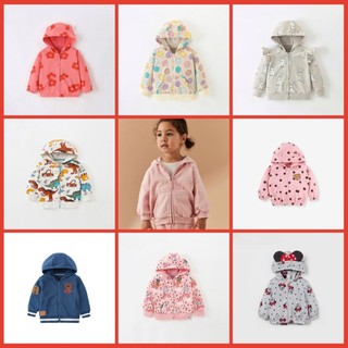 Áo khoác nỉ bé gái Little Maven áo khoác nỉ mỏng bé gái 2 tuổi - 7 tuổi BSTAK