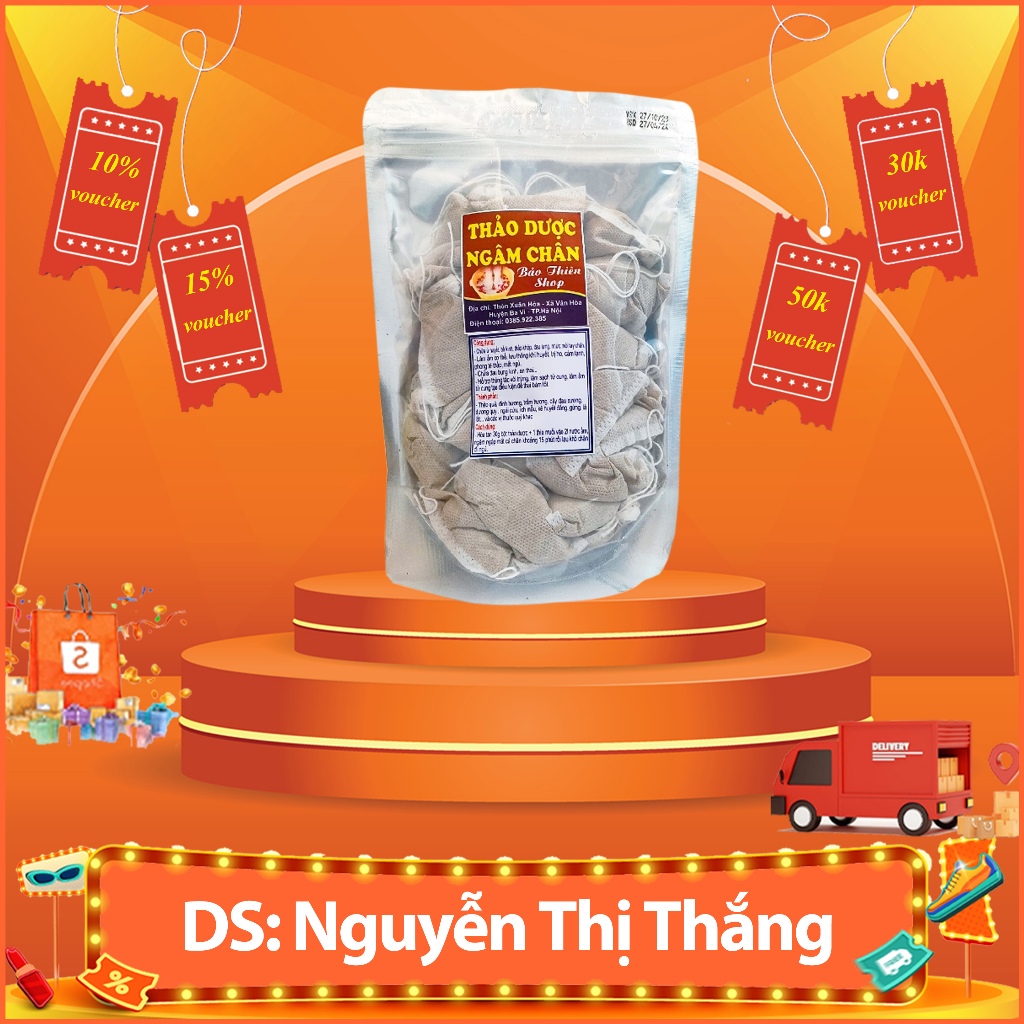 Thảo dược ngâm chân ấm tử cung