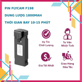  Pin Flycam F198 - Dung lượng 1800mAh 3.7V Chính Hãng 