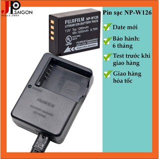 PIN SẠC THAY THẾ CHO PIN MÁY ẢNH FUJIFILM NP-W126