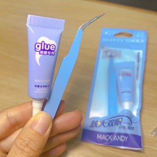 Combo 2 keo dán lông mi và nhíp gắn mi Mack Andy