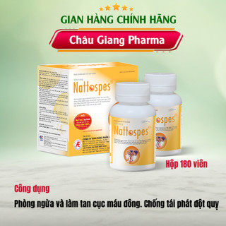 ✅ NATTOSPES - HỘP LỚN (2 LỌ, 180 viên) - MUA 1 TẶNG 1