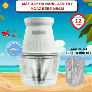 Máy xay đa năng moaz bebe moaz bébé mb032 bảo hành chính hãng 12 tháng tặng bộ dao thớt