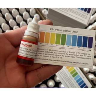Dung dịch thử nước kiềm - test ph nguồn nước - thử ph 4-10 kèm bảng màu