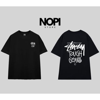  ÁO THUN STUSSY TOUGH GEAR FORM RỘNG NAM NỮ UNISEX VẢI COTTON CAO CẤP 280GSM DÀY DẶN - NOPI STORE 