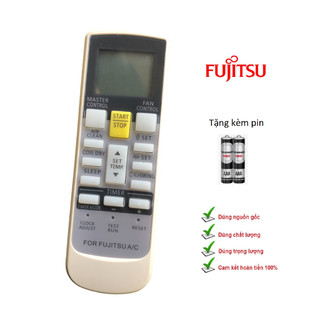 Remote Điều Khiển điều hòa Fujitsu 1 nút cam to,remote điều hòa Fujitsu đẹp