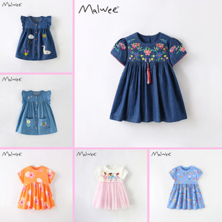 BST Váy hè cotton Malwee/Little Maven nhiều mẫu hoạ tiết xinh xắn cho bé gái - TOPZKIDS