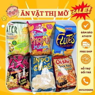 Bim bim Oishi đủ vị hàng chính hãng