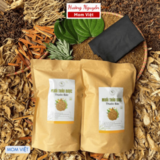 Muối chườm bụng sau sinh thảo dược giảm mỡ bụng mờ rạn cho mẹ sau sinh