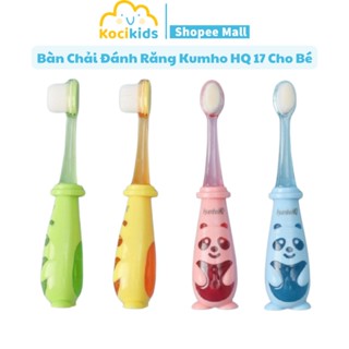 Bàn chải đánh răng Kumho HQ17, HQ18 Hàn Quốc cho bé dưới 3 tuổi sợi bông Nano êm dịu