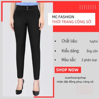 Quần Tây Nữ Công Sở Ống Côn Mc Fashion q0452