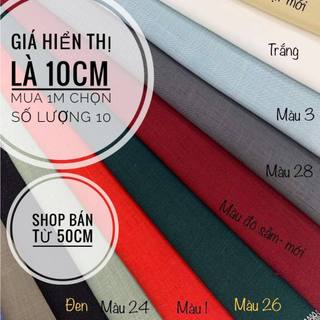Đũi Kim Tuyến - giá hiển thị là giá 10cm, mua 1m chọn sl 10.