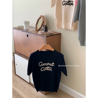/𝙇𝙞𝙣𝙝𝙖𝙣𝙤𝙛𝙛𝙞𝙘𝙞𝙖𝙡/ ÁO LEN THÊU COCONUT STYLEKOREAN 067🇰🇷