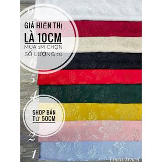Linen Tencel - giá hiển thị là giá 10cm, mua 1m chọn 10.