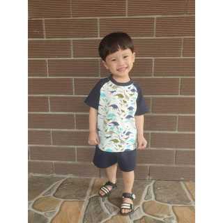 Rập  mã B19 bộ thun bé tay ragland