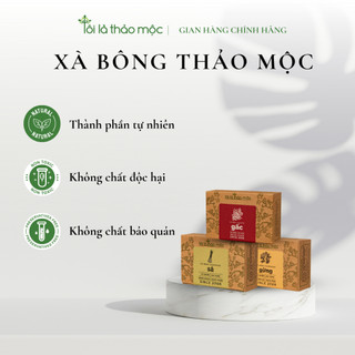 Xà bông thảo mộc 100% thiên nhiên sáng da