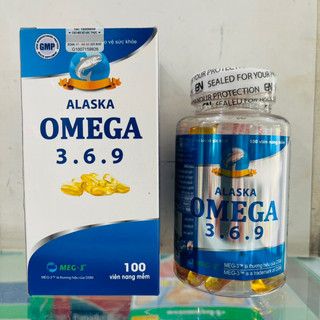 Dầu cá Alaska Omega 3.6.9 - 100 viên