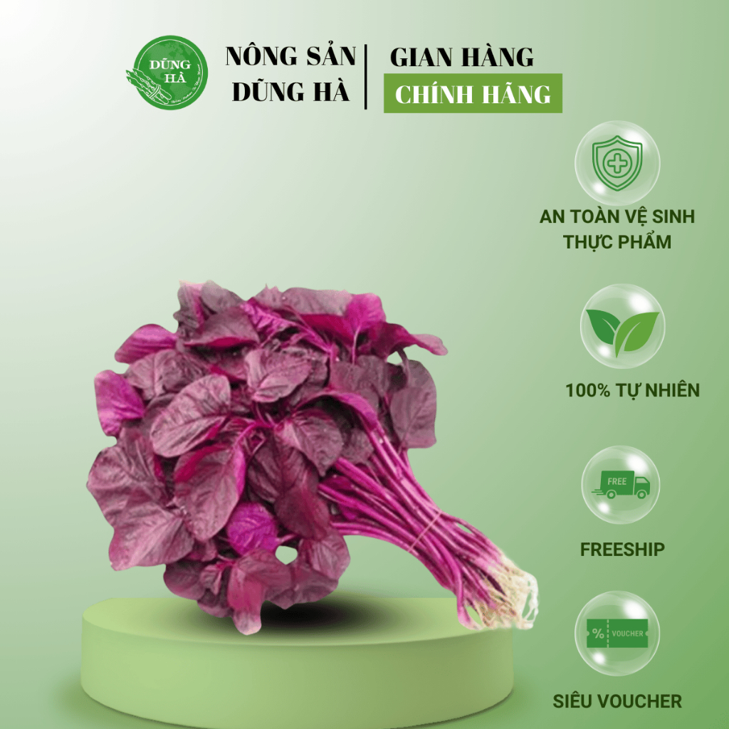 RAU DỀN sạch, tươi ngon - Ship hoả tốc
