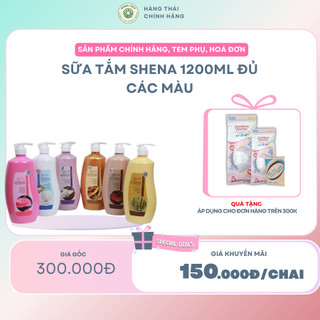 Sữa tắm Shena 1200ml đủ các màu